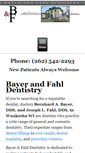 Mobile Screenshot of bayerandfahl.com